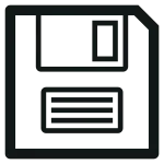 Save SVG Icon